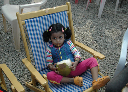 Fun at Jampore Beach in Daman