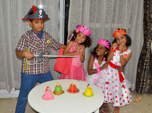 princess and pirate themed birthday party